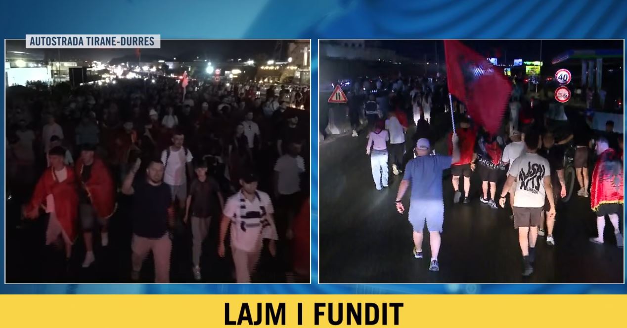 “Revolucion!”/ Qytetarët vendosin rekord, protesta e 15-të radhazi për largimin e Edi Ramës u mbyll pas mbi 8 orësh 3 Capture 85