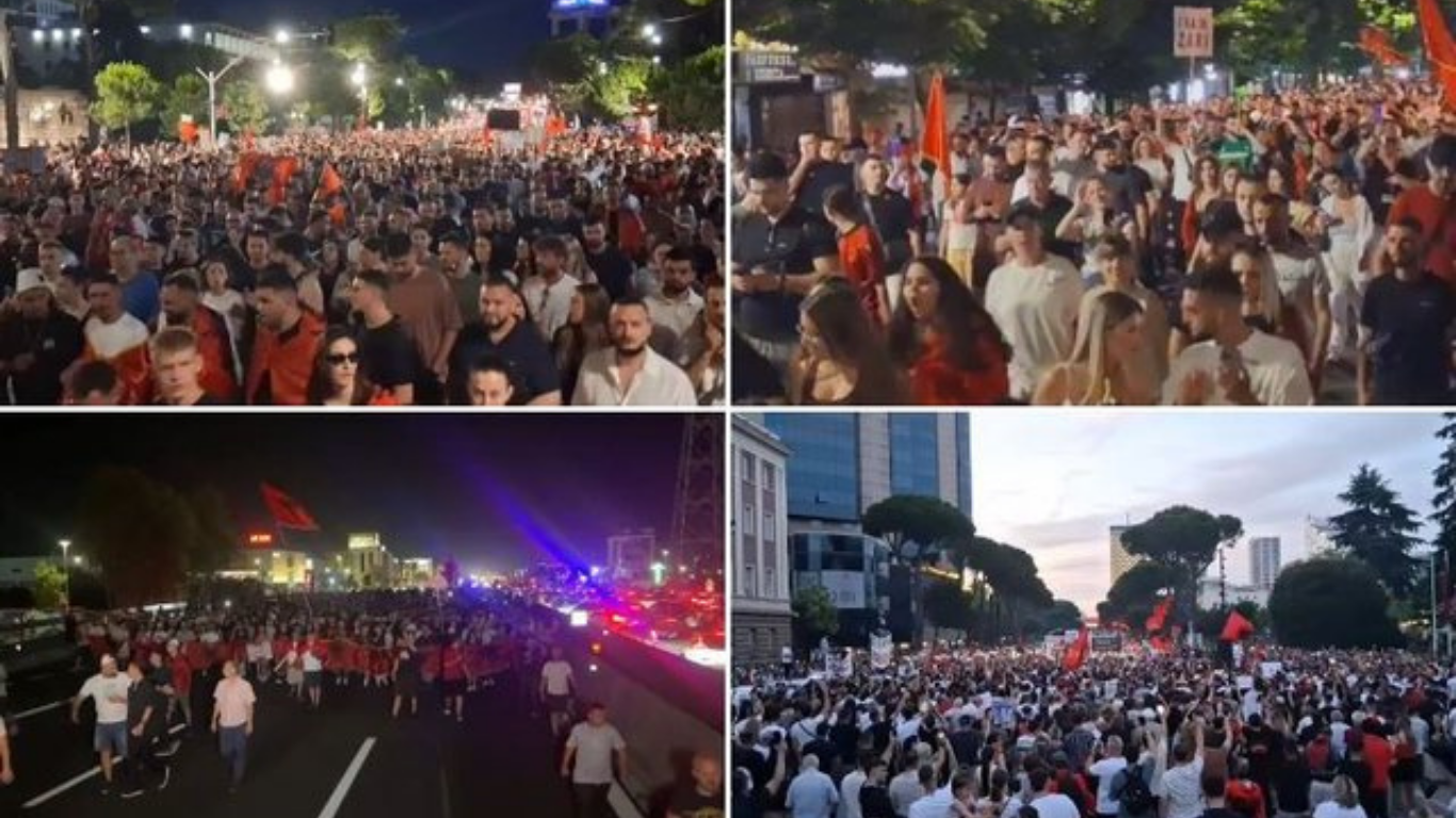 Protesta e 16-të në kryeqytet/ Nis grumbullimi i qytetarëve, do të marshojnë drejt Kryeministrisë