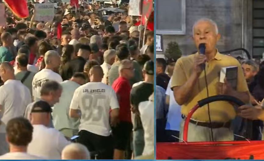 VIDEO – Protesta kundër kryeministrit/ “Ramën nuk do e mbanim as për 2 vjet”, publicisti Ndriçim Kulla: Çfarë më tha një intelektual kroat… 10 kullaaaaaaaaaaaaa