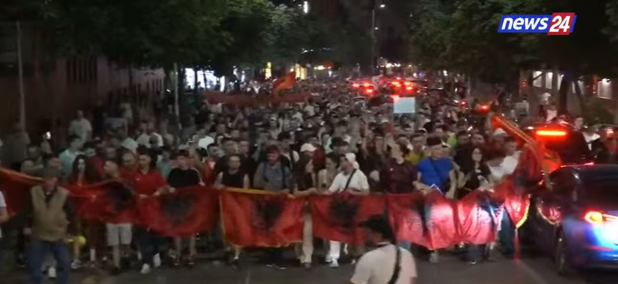 protest tirane 1