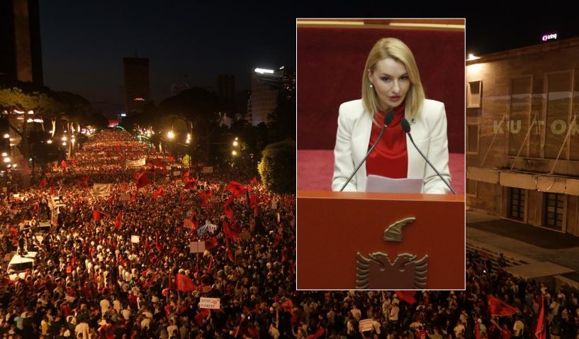 “Fu*ck you”/ Rama shau protestuesit, deputetja socialiste e justifikon: Është akumuluar një pakënaqësi nga qytetarët që janë marrë peng nga thirrje për zhbërjen e shtetit 5 romina kuko protesta