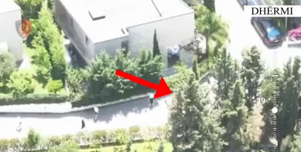 Fshihej në Dhërmi/ Momenti i arrestimit të Granit Pepnikës! Pamje me dron nga operacioni