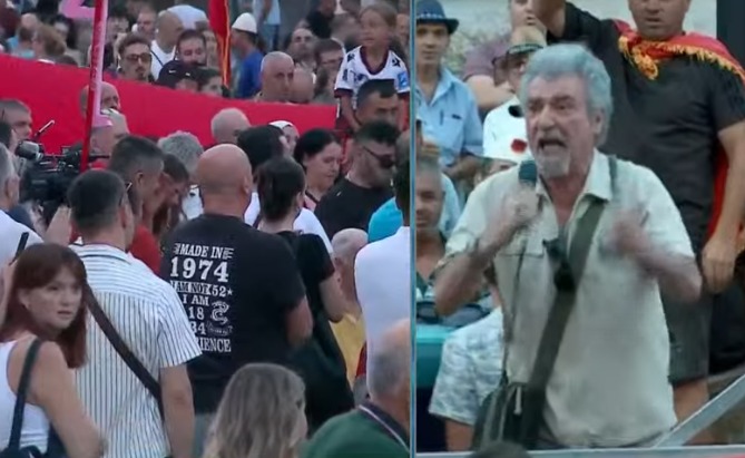 “Po të isha si ti, do e kisha dhënë në vend jetën”, legjenda e futbollit shqiptar prezent në protestë: Rama burrë i poshtër, ia kalon edhe Ramiz Alisë dhe Enver Hoxhës 8 WhatsApp Image 2026 07 23 at 20.59.25