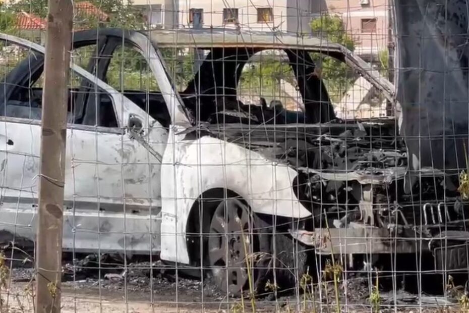 korce makina e djegur