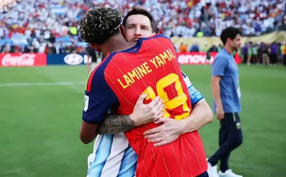 “Ato fjalë vlejnë më shumë se medalja që mbaj në qafë”, Yamal: Ja çfarë më tha Messi në përqafimin pas finales së Kupës së Botës 15 messi lamine 132 sd 1024x576