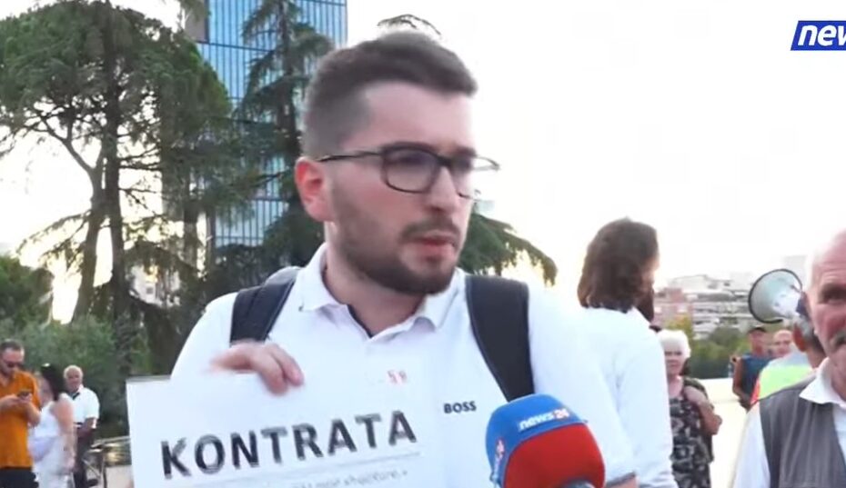 “Kam kontratë me 800 mijë shqiptarë”/ Protestuesi ironizon Ramën: E ka prishur vetë, s’mund të qeverisë vetëm për ta 3 ok 6