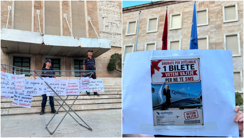 Tubimi kundër qeverisë! Protestuesit ‘i presin’ biletën vetëm vajtje Ramës, ironitë therëse nëpërmjet pankartave 15 page