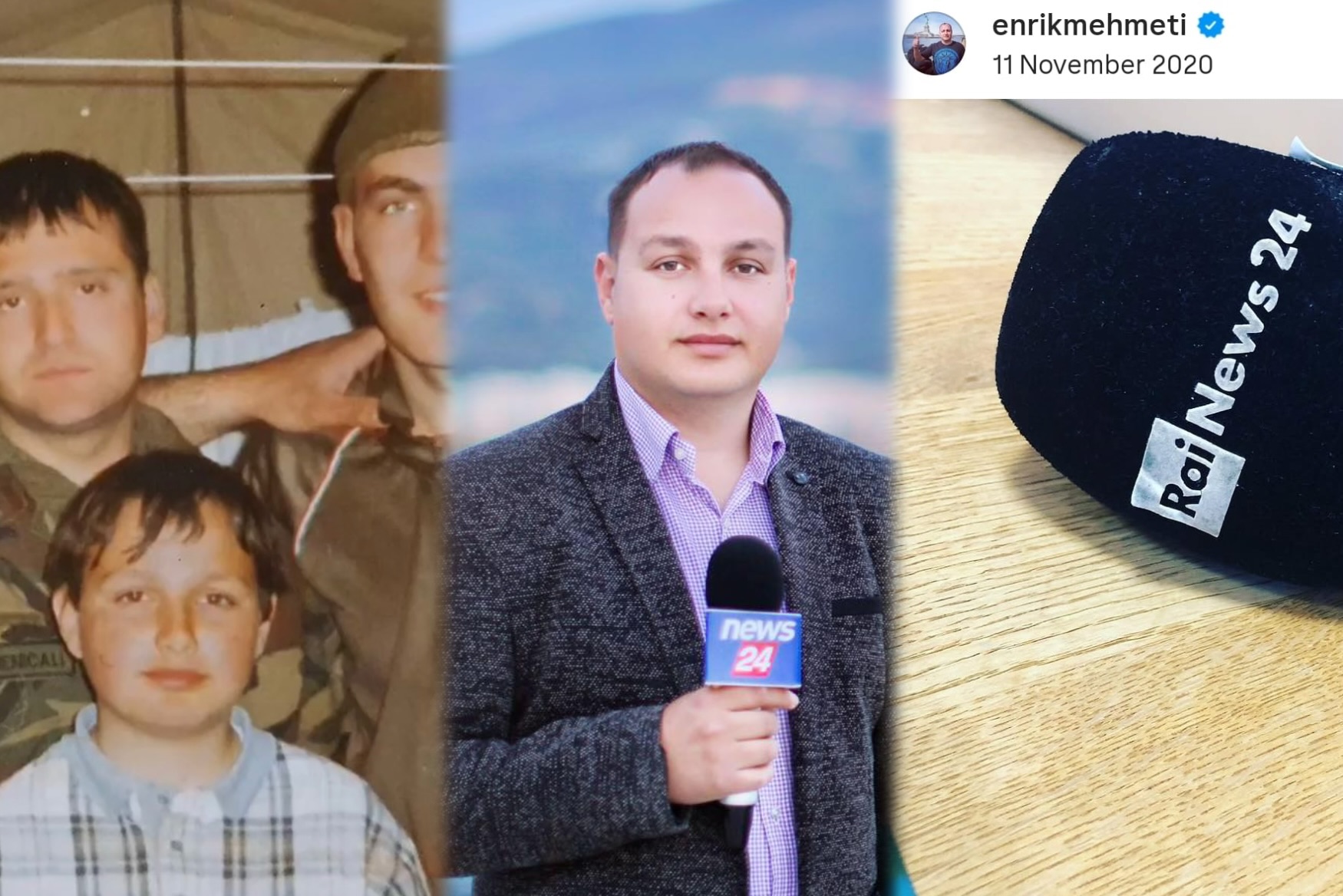 In Memoriam  Nga 11 vjeçari përkthyes gjatë trazirave të  97  te korrespondent i Rai t  Rrugëtimi i Enrik Mehmetit  gazetarit të News24 që u bë zëri i Vlorës për mbi 20 vite