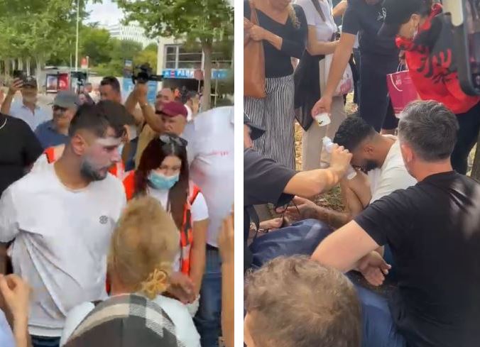 Policia hodhi sprej, i riu shfaq probleme shëndetësore, transportohet me ambulancë drejt spitalit 10 policia sprejj