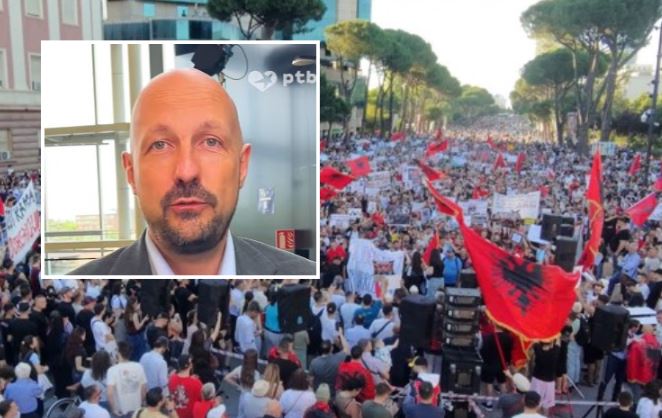 Protestat kundër Edi Ramës – “Njerëzit janë mbledhur në rrugët e Tiranës prej më shumë se një muaji”, eurodeputeti belg, Botenga: Shqiptarët po mbrojnë demokracinë e tyre 6 rtyrtyrtyrty