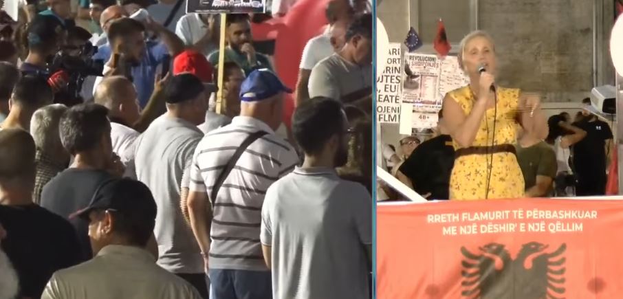 Protestuesja e kthyer nga emigrimi: U ktheva se atdheu është në rrezik, kauza jonë është e pavdekshme 9 11111 3