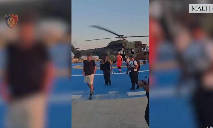 U bllokuan në Malin e Çikës, shpëtohen me helikopter tre turistë gjermanë 2 mali i cikes