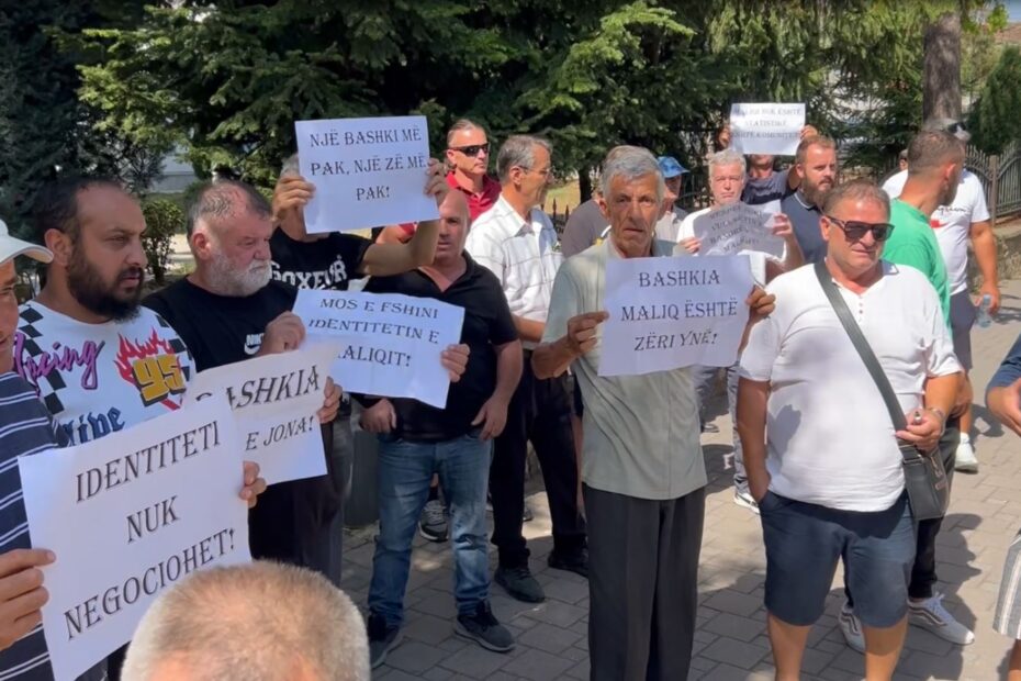 protesta ne maliq