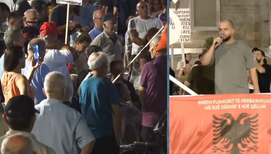 Edison Lika nga foltorja e protestës: Rama e bëri Shqipërinë pronë të 5 personave, të gjithë në shesh kundër regjimit 6 utyururtu