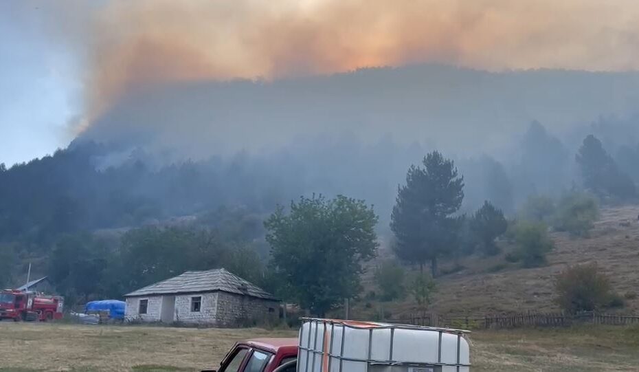 zjarre Lure parku kombetar