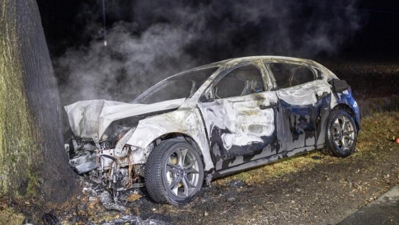 Rumani: Dy adoleshentë humbin jetën / Përplasen me pemën pasi fikën dritat e makinës për një sfidë ne Tik Tok 11 1789990055 aksidentmevdekje