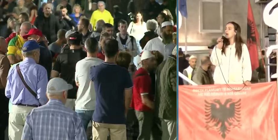 Nis protesta te Kryeministria / Aktivistja Sidorela Vatnikaj: Dejtoresha e SHISH i jepte informacione Ergys Agasit për t’i shpëtuar policisë! Protestuesit i arrestojnë dhunshëm 1 56u76u67u