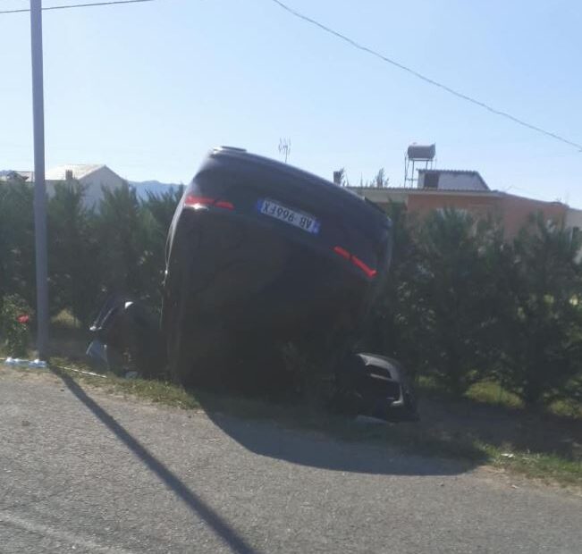 AKSIDENT NE FUSHE KRUJE