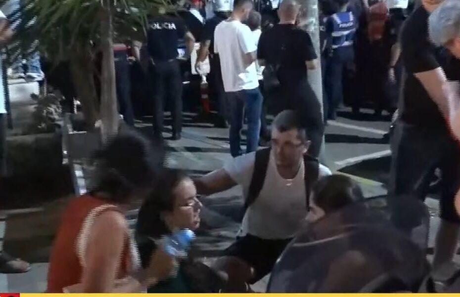 Tensione dhe përplasje me policinë te komisariati nr. 3, një qytetare ndjehet keq 5 Capture 15