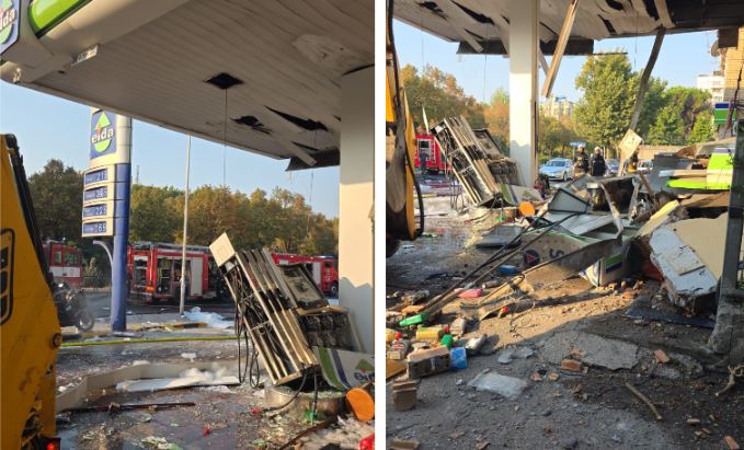 Tre punonjës të plagosur dhe një godinë e shembur, çfarë la pas shpërthimi te karburanti Eida në Brryl 13 Capture 62