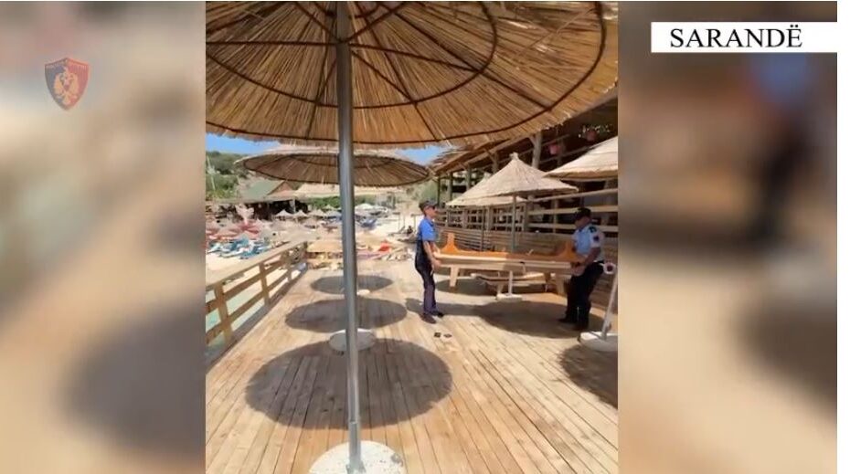 Donte të ndërtonte pa leje në zonën e plazhit në Sarandë, arrestohet 47-vjeçari 9 Sarande1