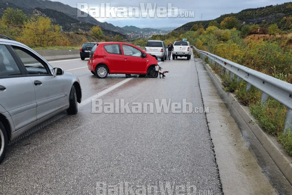 aksident ne elbasan ne dalje te tunelit 3
