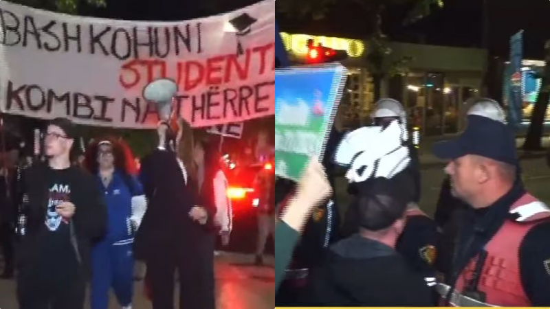 protestaaaaaaaa marshiii policiaaa