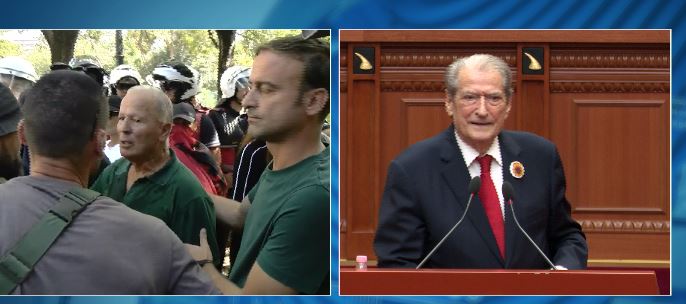 “Doni të rrini në pushtet me dhunë, lironi protestuesit”/ Berisha për skandalin “KAYO”: I jepen para kompanisë së kryeministrit! Niko bëhu gati, zëvendësuesi yt… 8 sb