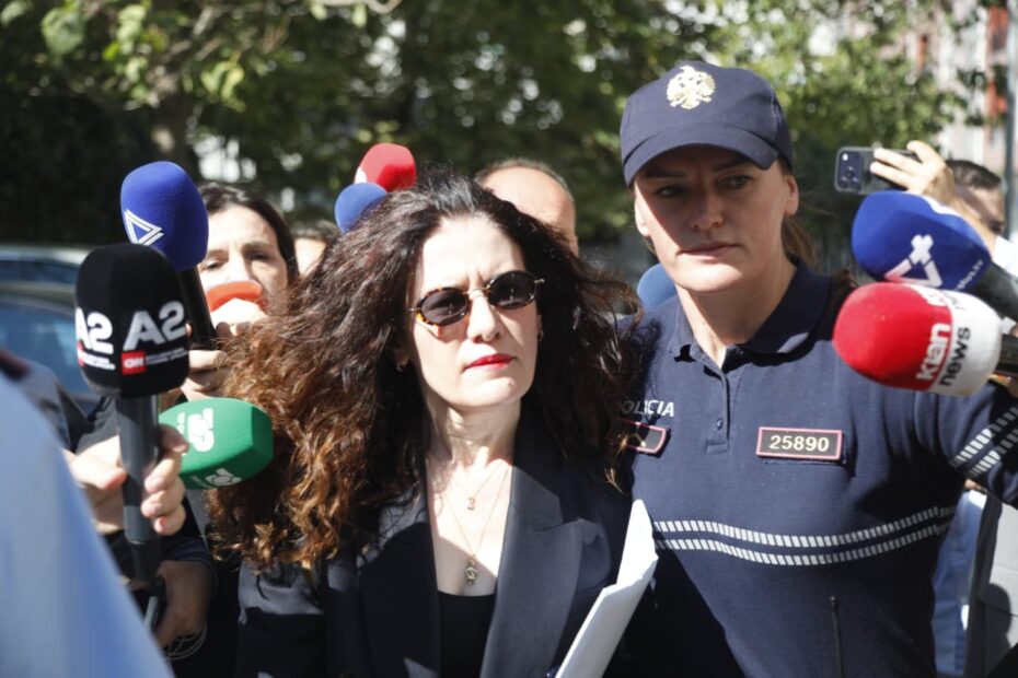 Pas arrestimit të Vlora Hysenit, caktohet mbledhja e Këshillit të Sigurisë Kombëtare 15 vlora hyseni del nga gjkko