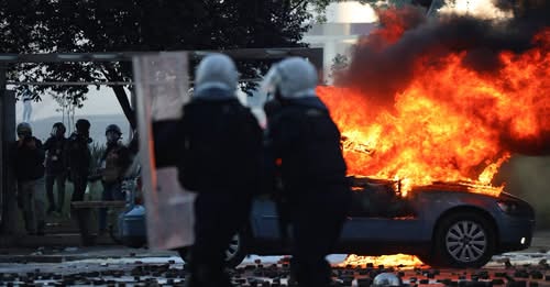 Qendra Evropiane për Lirinë e Shtypit dhe Medias dënon dhunën e policisë ndaj gazetarëve: Të paktën 25 sulme gjatë protestave në Shqipëri 1 3605000848699044954