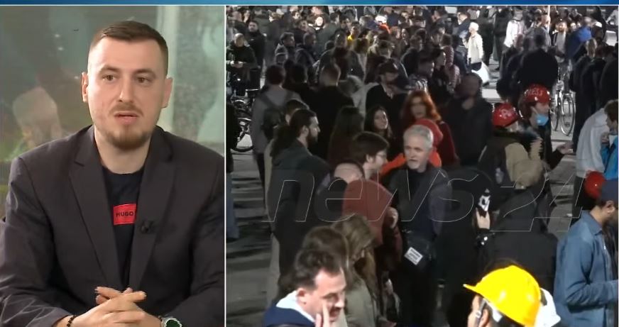 “15-vjeçari u dhunua nga policia kur po hante bukë”, Muka: U zhbë propaganda e terrorit. Protesta ka vrarë frikën 15 Klevin Muka1