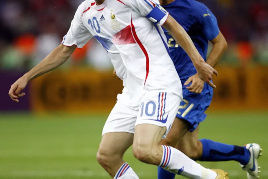 Zinedine Zidane ball final World Cup Italy 2006