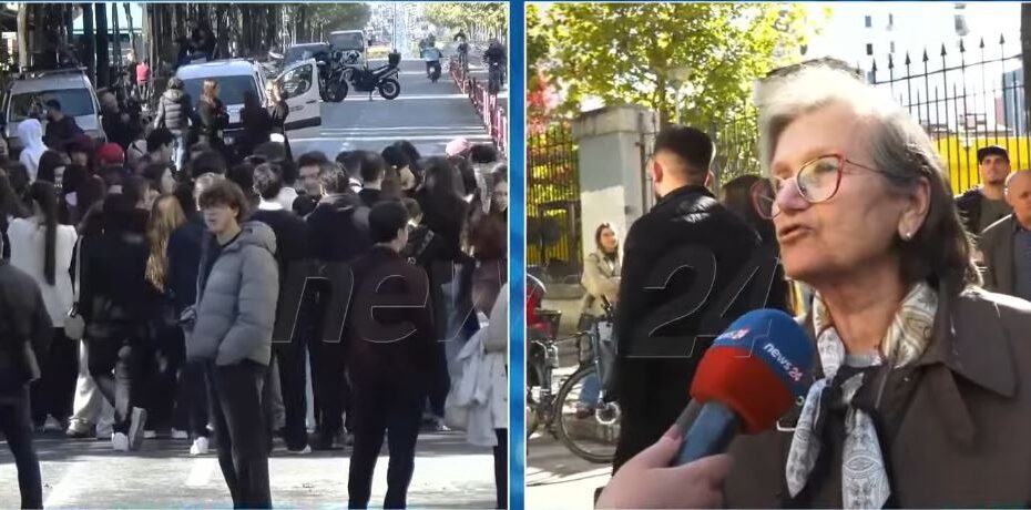 VIDEO- E moshuara nga protesta mesazh Ramës: Nuk ka dialog me ty, vetëm dorëheqje! Nëse do… 5 e moshuara