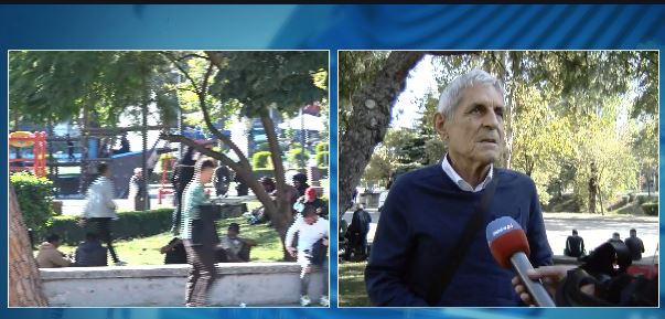 Protesta e studentëve/ “Qeveri teknike dhe zgjedhje të lira”, i moshuari nga parku “Rinia”: Rama duhet tërhequr zvarrë! 6 pritestaaa 3