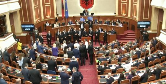 Përplasjet në Kuvend për Reformën Territoriale/ Grupi i PS-së kërkon masë ndëshkimore me 60 ditë përjashtim për Bardhin dhe Balliun 7 reofrma