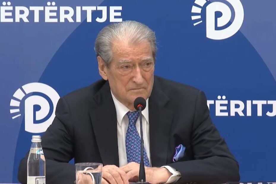 sali berisha protesta
